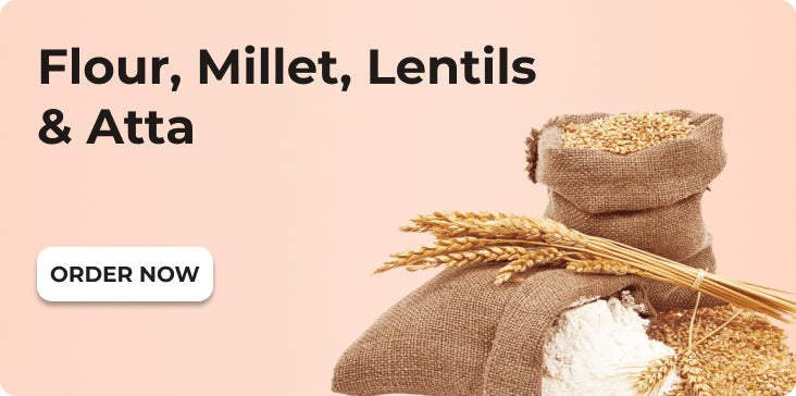 Flours, Millet, Lentils & Atta