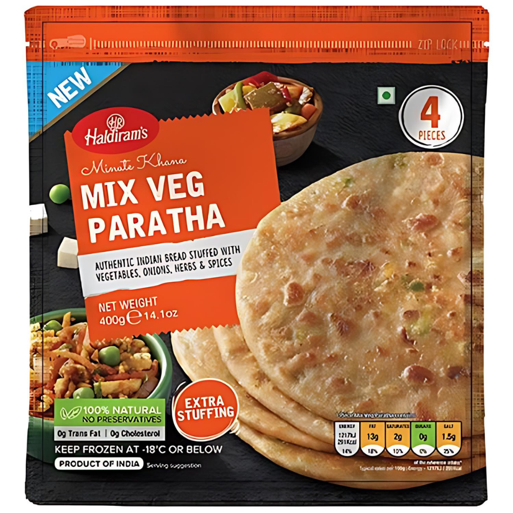 Haldiram Mix Veg Paratha