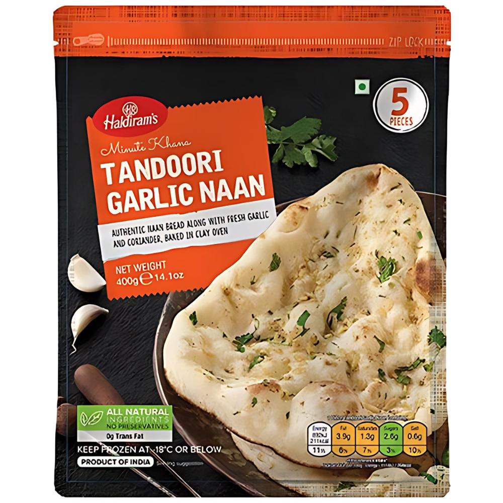 Haldiram's Tandoori Garlic Naan