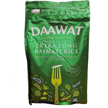 Daawat Basmati Rice 5 Kg Extra Long