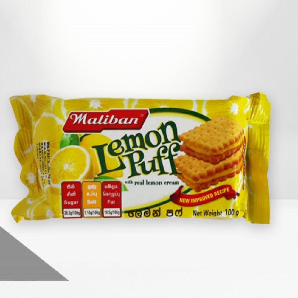 Maliban Lemon Puff 400gm