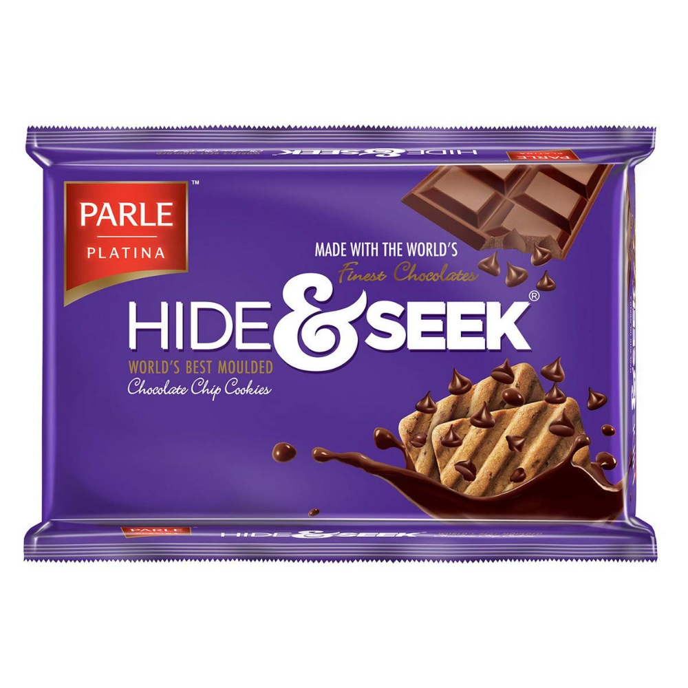 PARLE HIDE AND SEEK FAB CHOCOLATE CHIP COOKIES BISCUITS