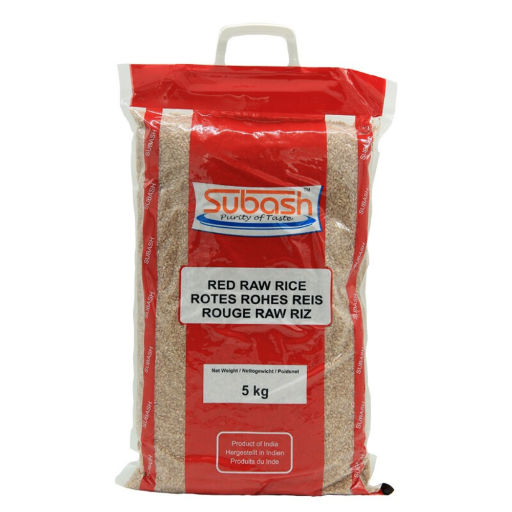 SUBASH RED RAW RICE 5KG